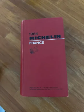 Livre Michelin, France, 1984