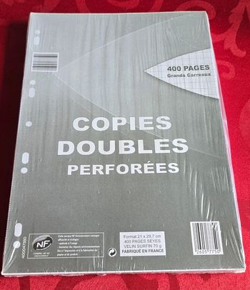 Copies doubles