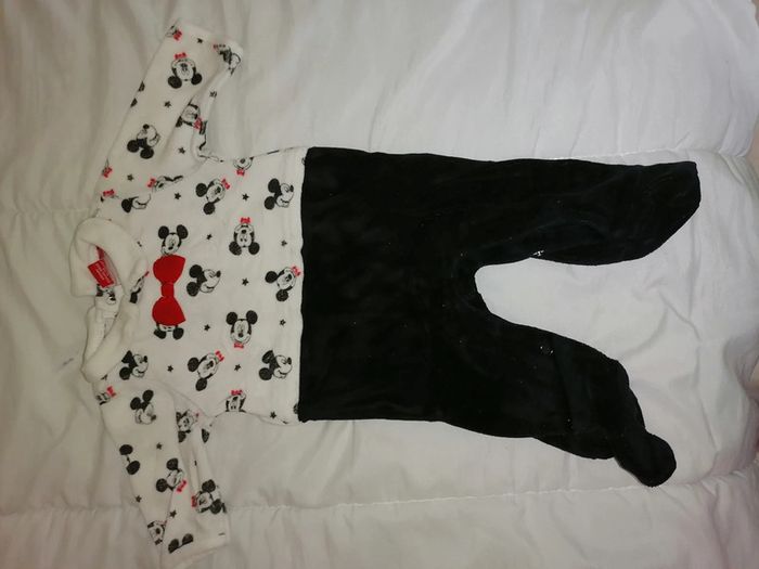 Pyjama Noël mickey 1 mois