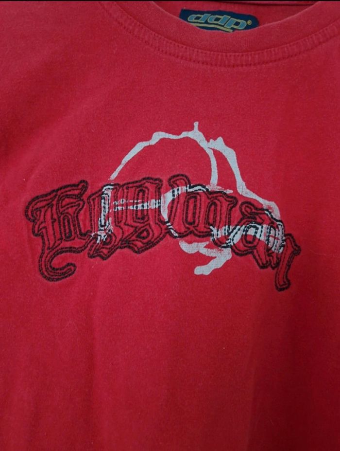 Haut a manche longue rouge ddp garçon 16 ans - photo numéro 2