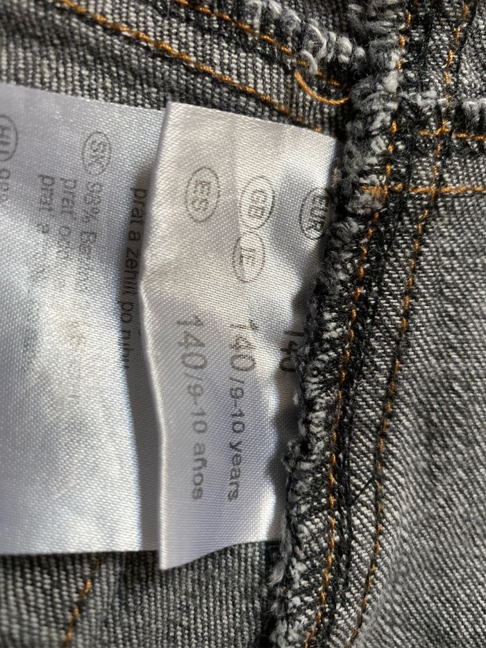 Jeans bootcut gris foncé 10 ans pulcino - photo numéro 6