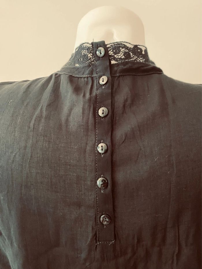 Blouse sans manche dentelle - photo numéro 8