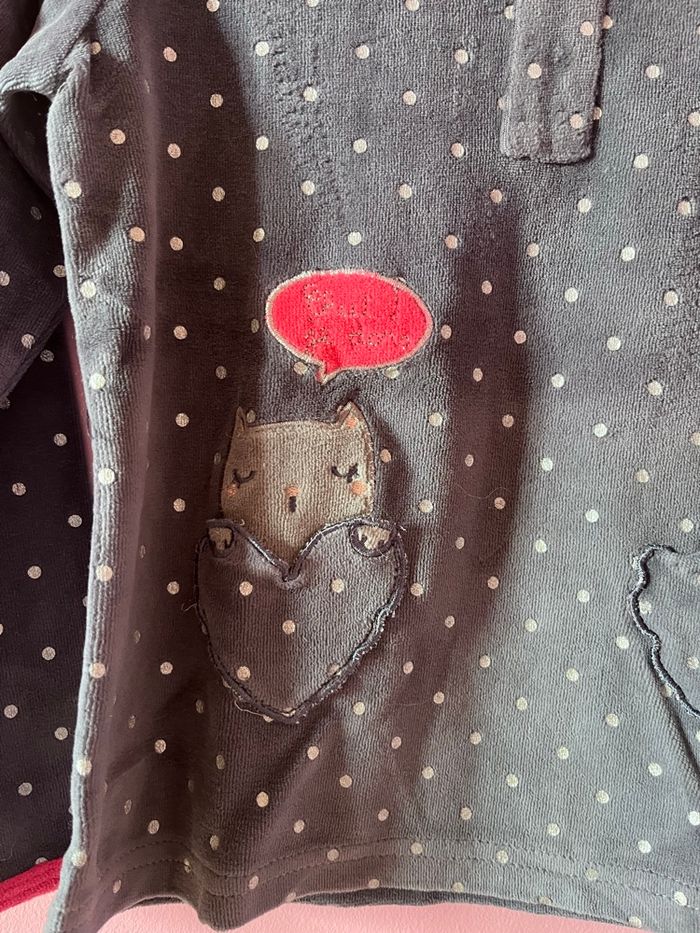 Pyjama velours Tissaia 6 ans - photo numéro 4