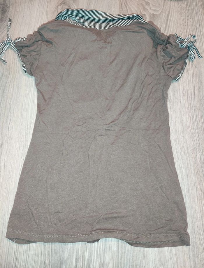 Top 2 en 1 manches courtes - photo numéro 4