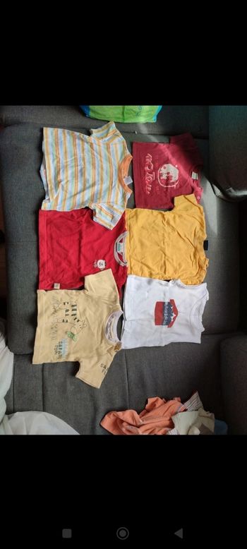 Lot T shirt manche courte