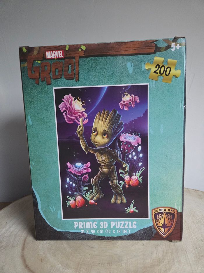 Puzzle 3D Marvel Groot 200 Pièces - photo numéro 2