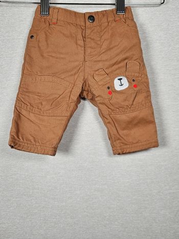 Pantalon marron chaud/épais du pareil au même 3 mois 59 cm 