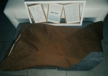 Jean marron 42 regular fit kiabi