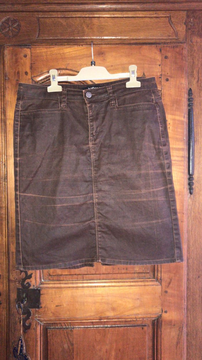 Kanopé jupe marron taille 40