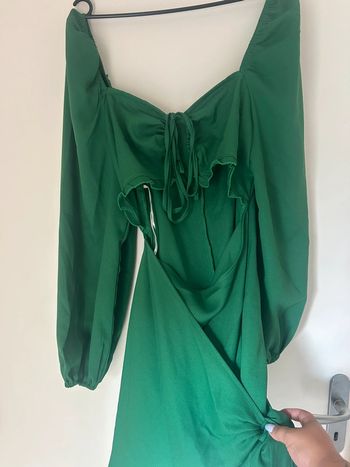 Robe porte feuille verte taille 1XL