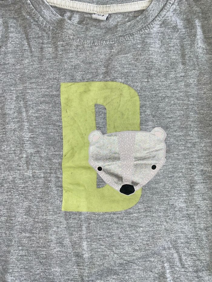 T-shirt manches longues gris - photo numéro 2