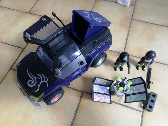 Playmobil 4x4 agents secrets