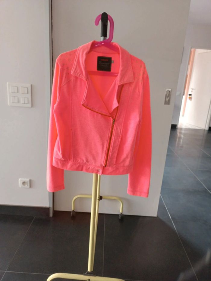 Veste catimini saumon taille 10 ans