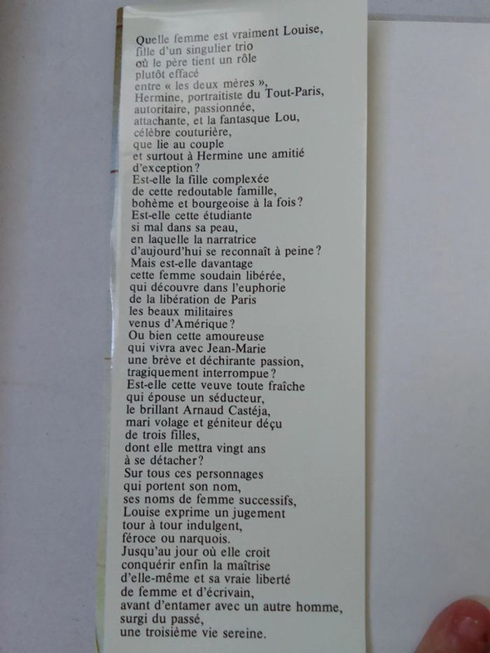 Benoîte Groult - Les trois quart du temps - photo numéro 3