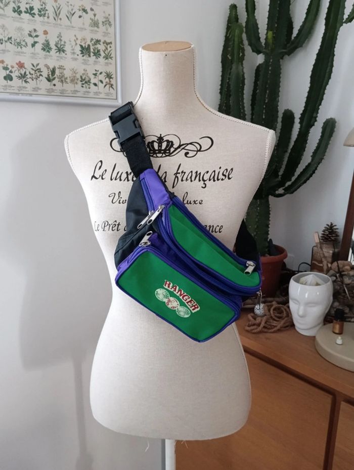 Sacoche banane vintage "ranger"