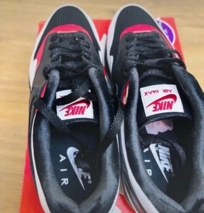 Nike Air Max 1 NBY Nike By You 2023 Black Red - photo numéro 5
