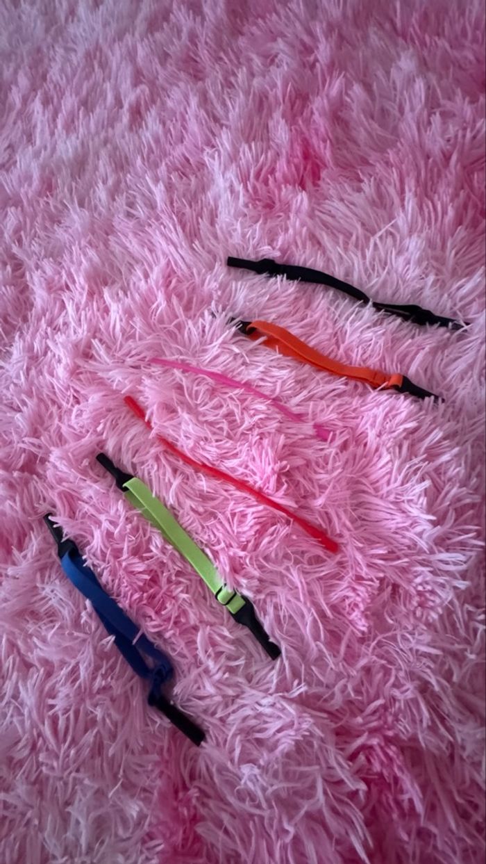 Support élastique pour lunettes – Neuf lot 3€ le lot de 6 - photo numéro 3