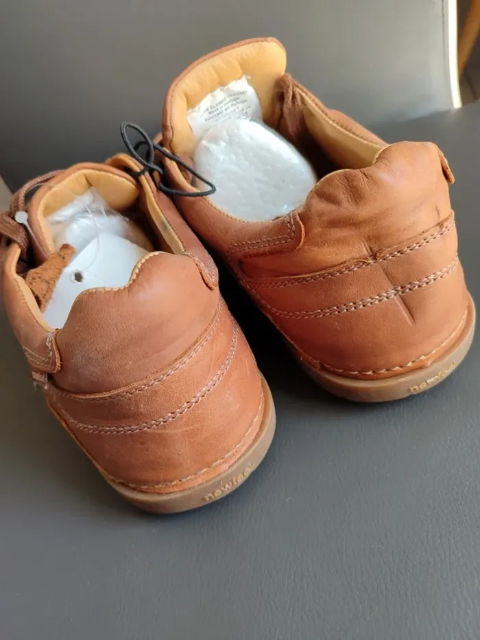 Baskets cuir newfeel neuves - photo numéro 5