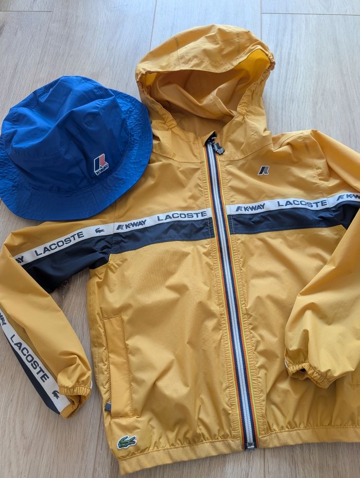 Kway Lacoste 5 ans + bob kway