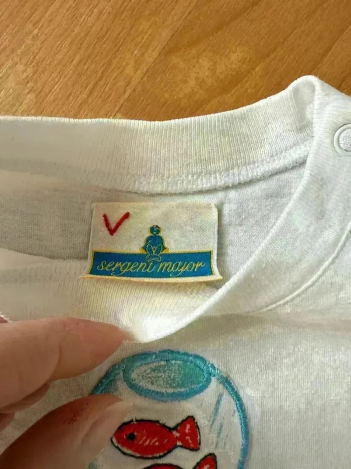 T-shirt Sergent Major 6 mois - Excellent état ! - photo numéro 4