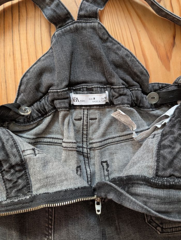 Salopette gris, noir Zara - photo numéro 3