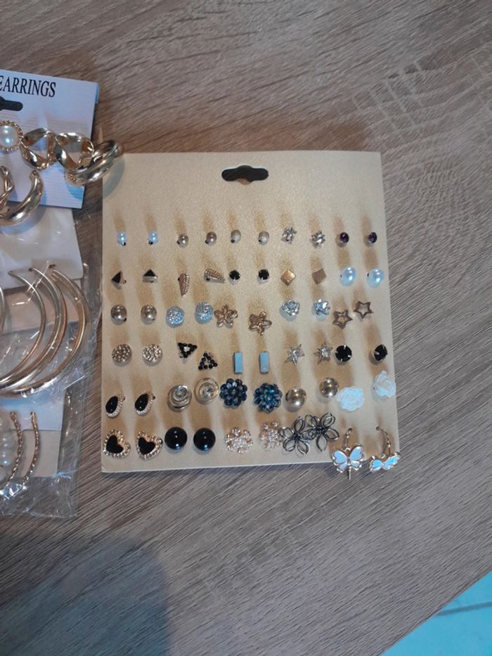 Gros lot boucles d'oreilles - photo numéro 2