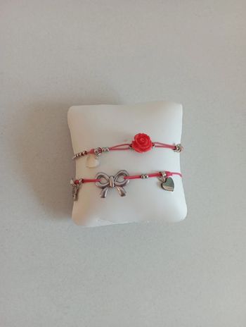 Bracelets roses camaieu