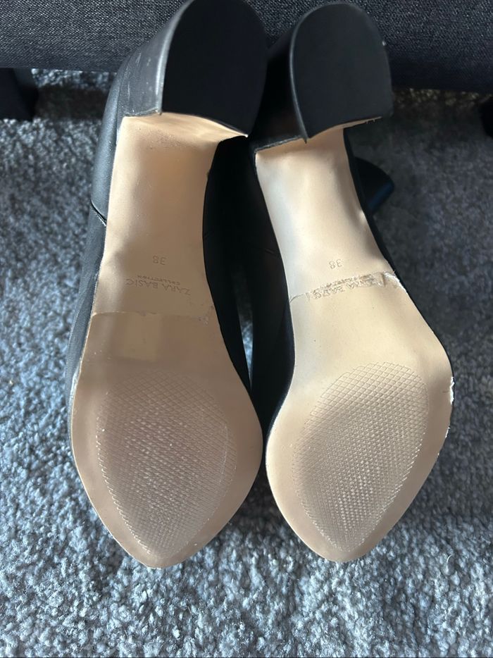 Bottines en cuir ZARA - photo numéro 4