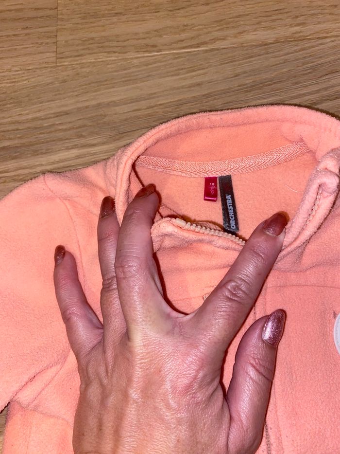 Polaire corail fille Orchestra – 18 mois - photo numéro 2