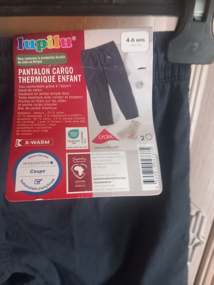 Pantalon cargo taille 4/6ans - photo numéro 8