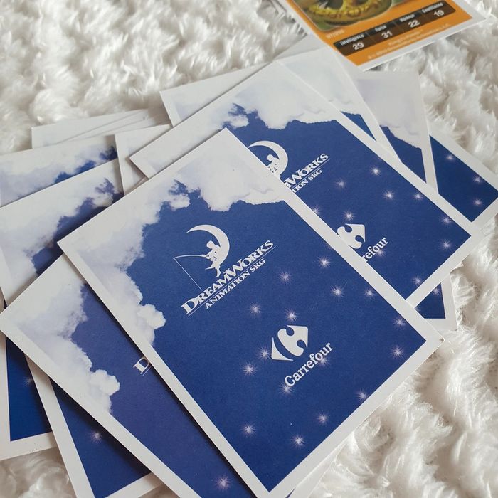 Lot cartes dreamworks animation carrefour - photo numéro 3