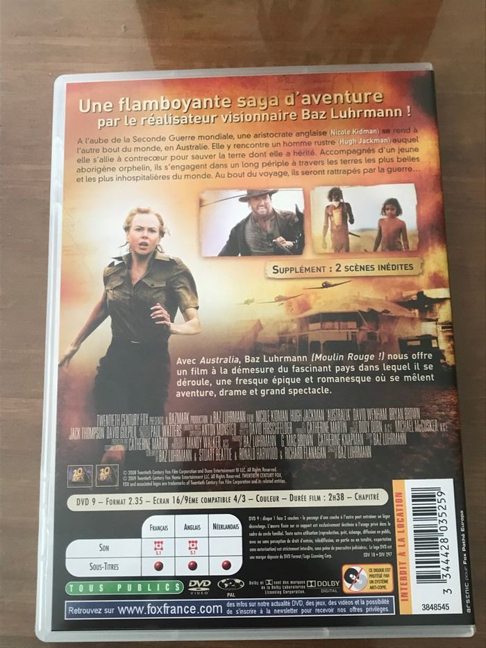 DVD Australia - photo numéro 2