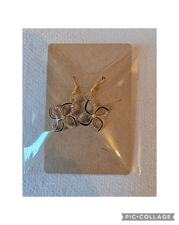 Boucles d'oreilles en alliage de zinc