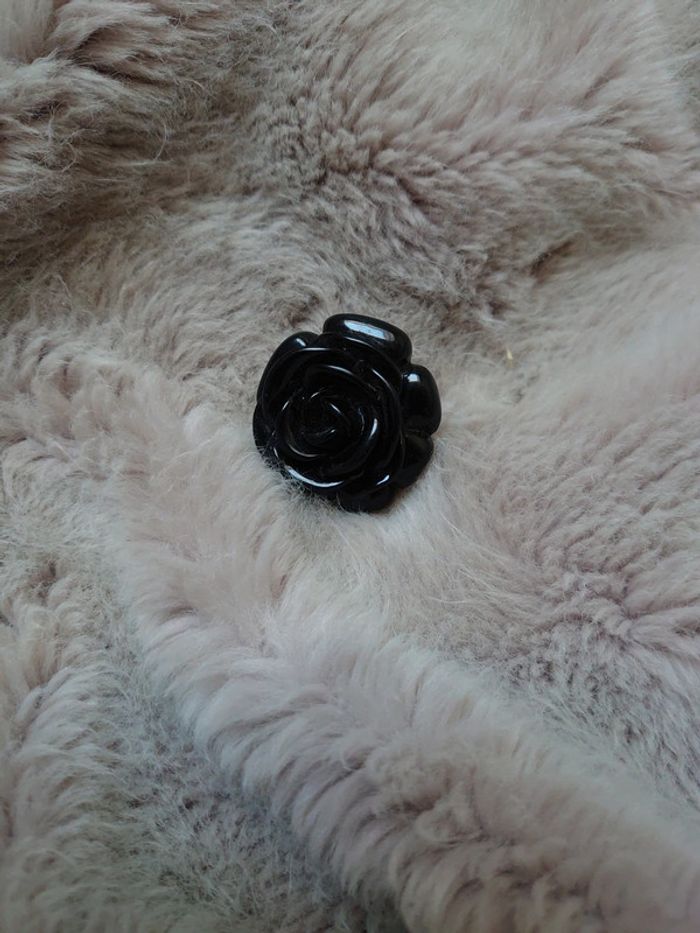 Bague fantaisie fleurs rose