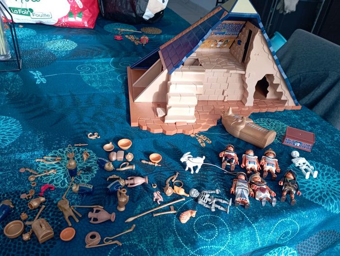 Lot playmobil Egypte pyramide