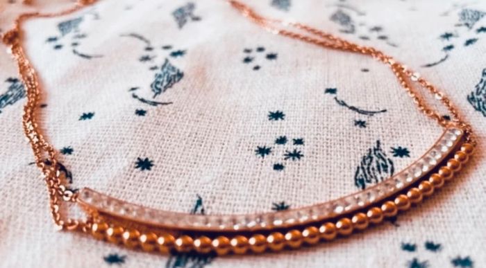 💫 Collier Victoria Bijoux – Double Rang Ultra Chic 💫 - photo numéro 3