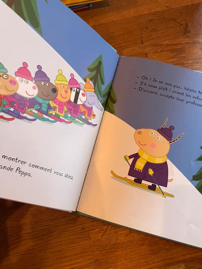Livre Peppa Pig Peppa fait du ski - photo numéro 7