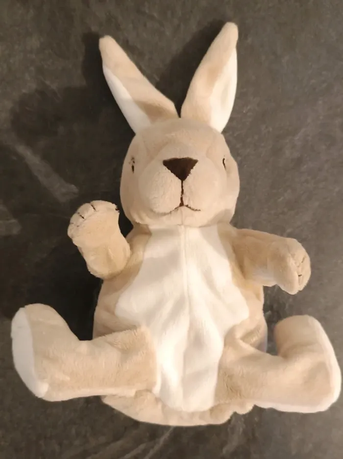 Doudou Lapin gris - Ikea - photo numéro 4