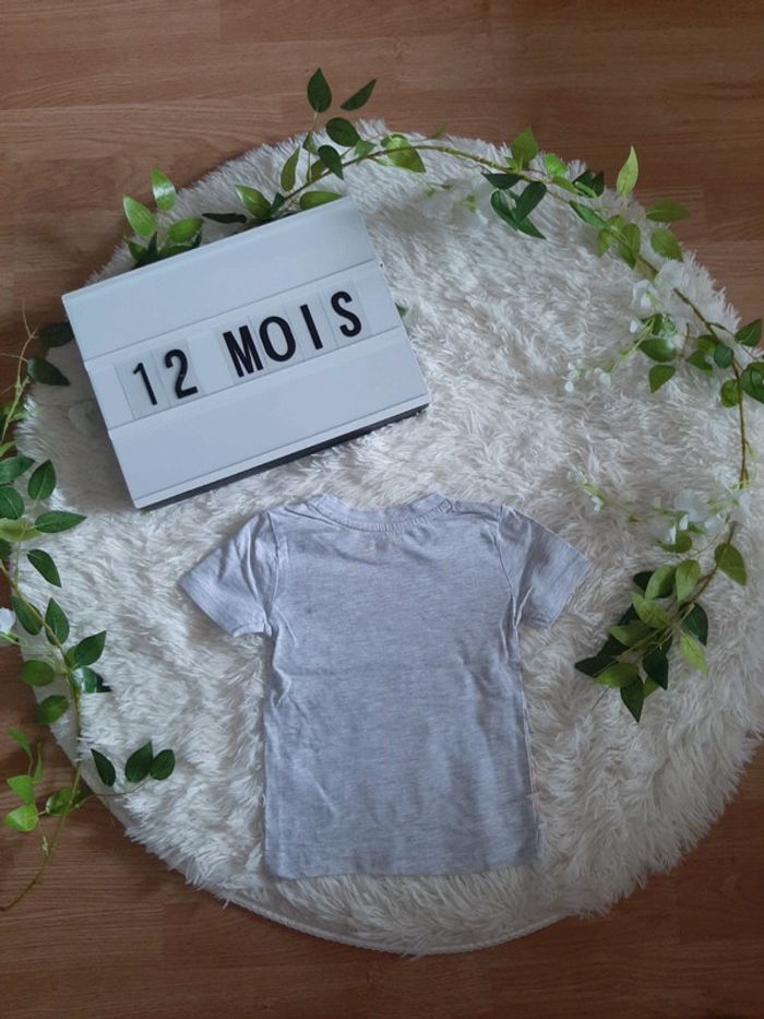 Tee-shirt Mickey gris neuf - photo numéro 2