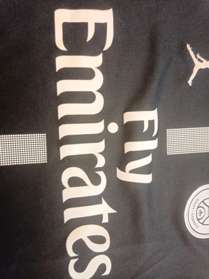 Maillot de foot PSG, Jordan Authentique Officiel taille enfant 8/10 ans - photo numéro 6