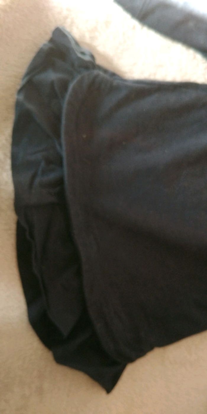 Pull longue manche Kiabi bleu foncé marine - photo numéro 3