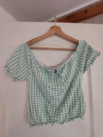 Blouse  verte
