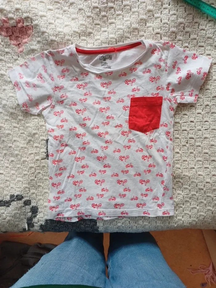 Tee shirt motifs vélos