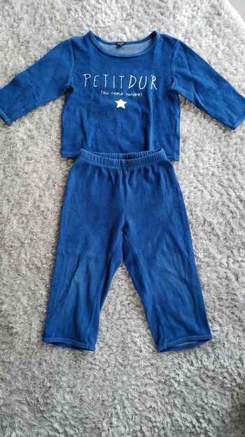 Pyjama bleu 24 mois