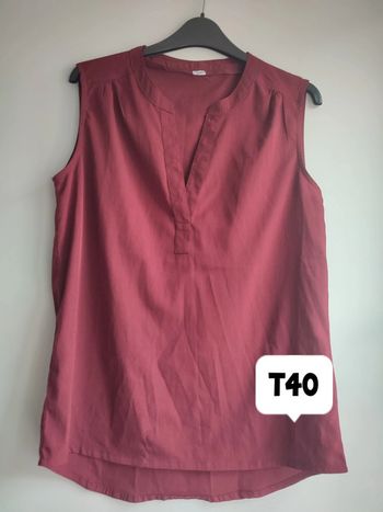 Blouse bordeaux