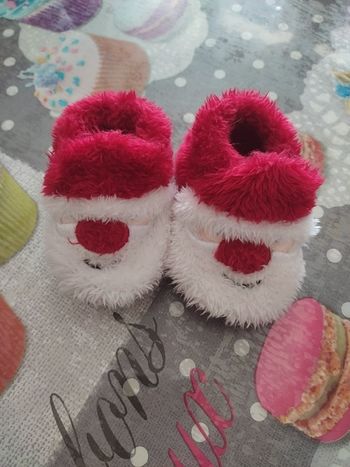 Chaussons souple père noël