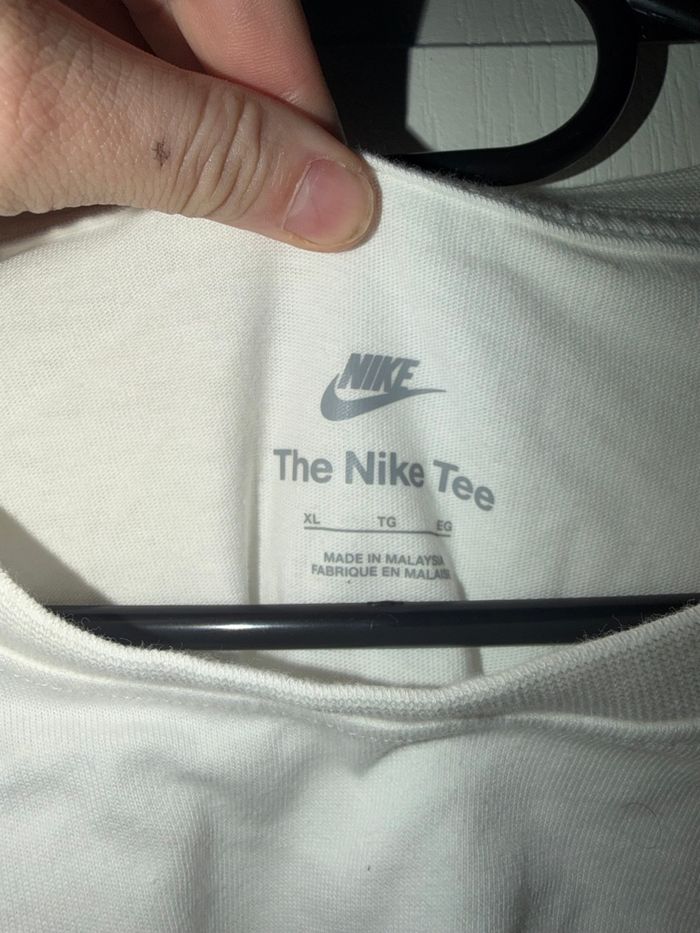 Tee shirt Nike blanc - photo numéro 3