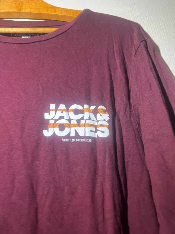 T-shirt manches longues Jack & Jones - photo numéro 3