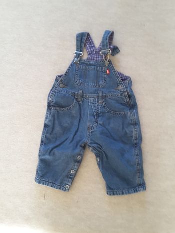 Salopette Jean – TEX – 6 mois - Coton