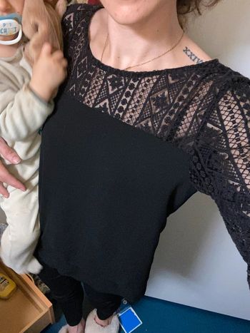 Blouse dentelle